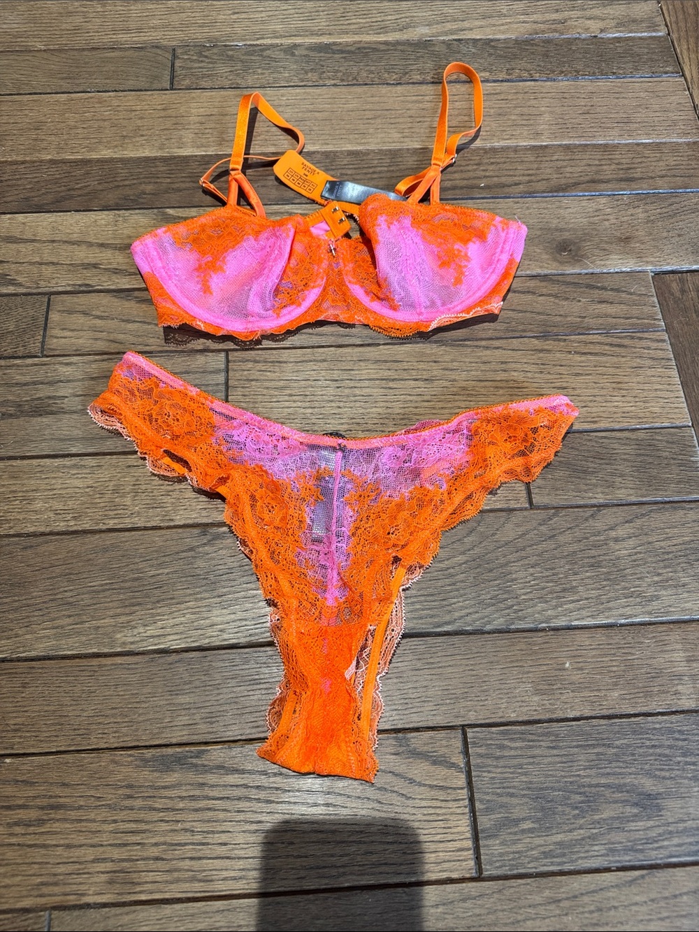 Savage X Fenty Sorry Not Sorry Lace Lingerie Set